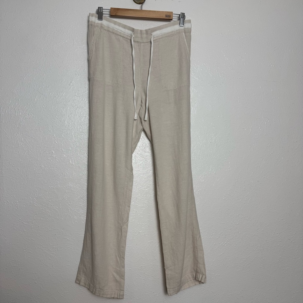 Susina Pull On Drawstring Straight Leg Plant